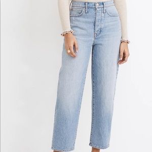 Madewell Balloon Jeans in Hewes Wash